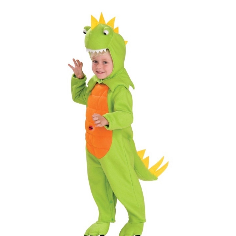 Green Dinosaur Kids Costume